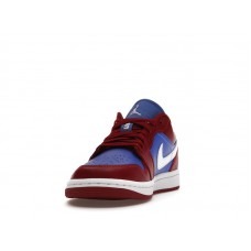 Женские Jordan 1 Low Pomegranate Medium Blue (W)