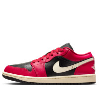 Женские Jordan 1 Low Mystic Hibiscus Black (W)
