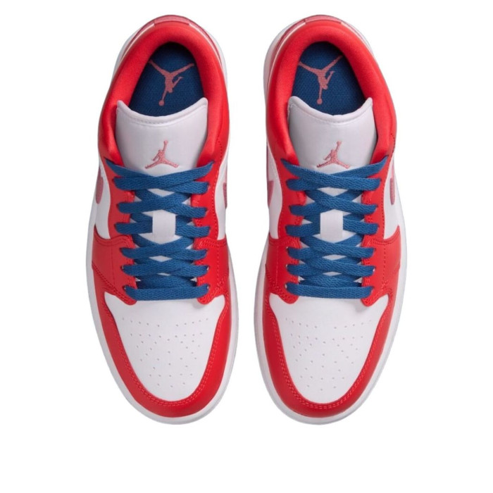 Air Jordan 1 Low Team USA - женская сетка размеров Air Jordan 1 Low Team USA - женская сетка размеров