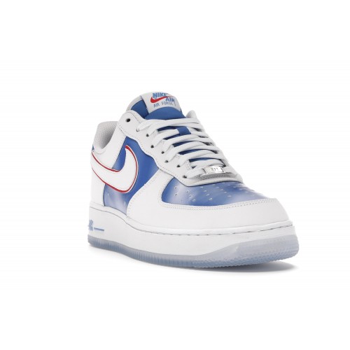 Кроссы Nike Air Force 1 Low Pacific Blue - мужская сетка размеров