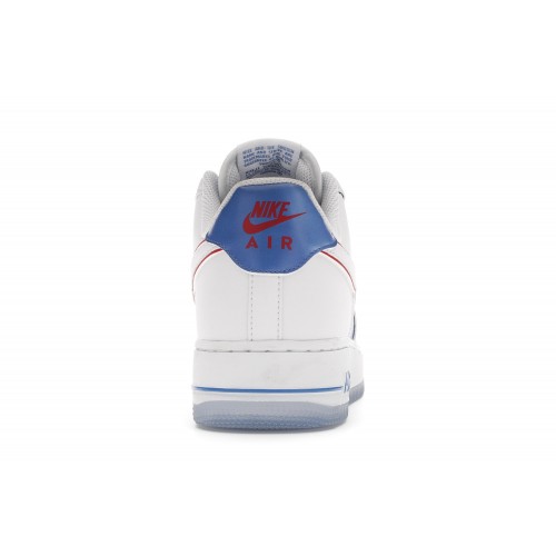 Кроссы Nike Air Force 1 Low Pacific Blue - мужская сетка размеров