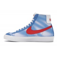 Мужские кроссовки Nike Blazer Mid 77 Pacific Blue Red