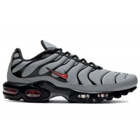Nike Air Max Plus Wolf Grey Black Crimson