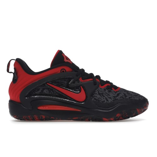 Кроссы Nike KD 15 Black University Red - мужская сетка размеров