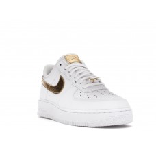 Кроссовки Nike Air Force 1 Low White Metallic Gold (2020)