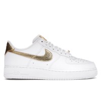 Кроссовки Nike Air Force 1 Low White Metallic Gold (2020)