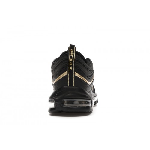 Кроссы Nike Air Max 97 CM Black Metallic Gold - мужская сетка размеров