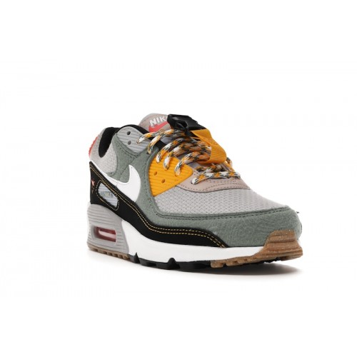 Кроссы Nike Air Max 90 Buckle Spiral Sage - мужская сетка размеров