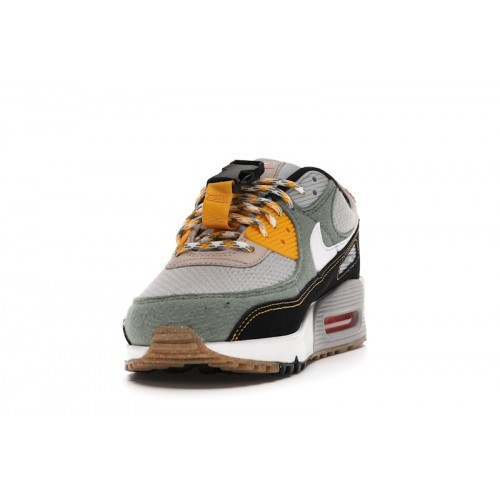 Кроссы Nike Air Max 90 Buckle Spiral Sage - мужская сетка размеров