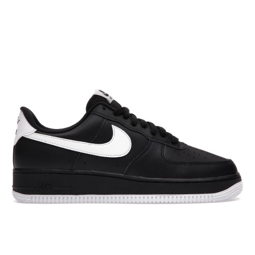 Кроссы Nike Air Force 1 Low 07 Black White - мужская сетка размеров