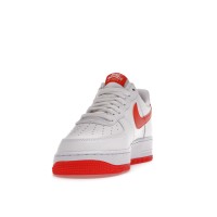 Кроссовки Nike Air Force 1 Low White Orange (2021)