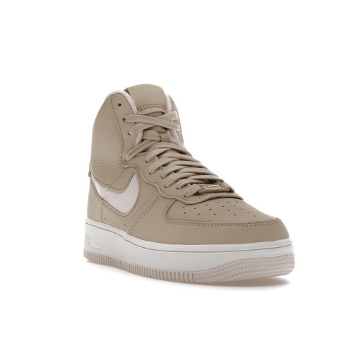 Кроссы Nike Air Force 1 High Sculpt Linen Sanddrift (W) - женская сетка размеров