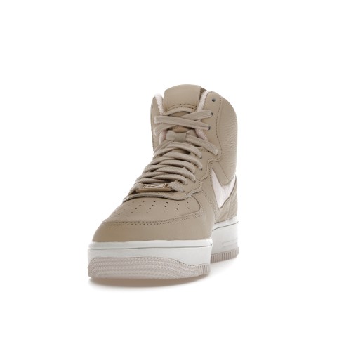 Кроссы Nike Air Force 1 High Sculpt Linen Sanddrift (W) - женская сетка размеров