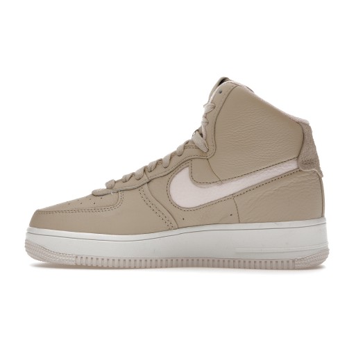 Кроссы Nike Air Force 1 High Sculpt Linen Sanddrift (W) - женская сетка размеров