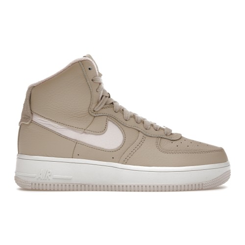 Кроссы Nike Air Force 1 High Sculpt Linen Sanddrift (W) - женская сетка размеров