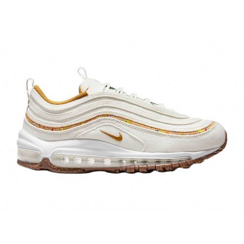 Кроссы Nike Air Max 97 Sail Wheat (W) - женская сетка размеров