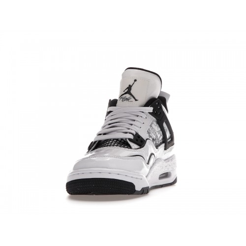 Кроссы Jordan 4 Retro SE DIY (GS) - подростковая сетка размеров