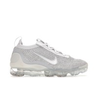Женские кроссовки Nike Air VaporMax 2021 FK White Pure Platinum (W)