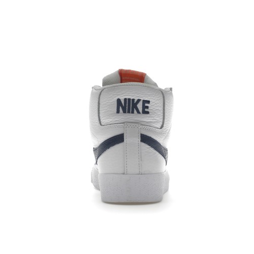 Мужские кроссовки Nike SB Blazer Mid ISO White Navy