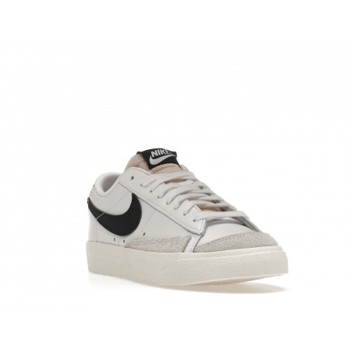 Кроссы Nike Blazer Low 77 White Black (W) - женская сетка размеров