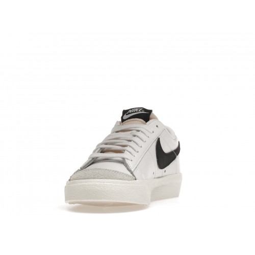 Кроссы Nike Blazer Low 77 White Black (W) - женская сетка размеров