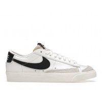 Женские кроссовки Nike Blazer Low 77 White Black (W)