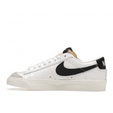 Женские кроссовки Nike Blazer Low 77 White Black (W)