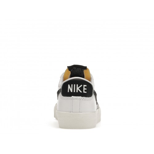Кроссы Nike Blazer Low 77 White Black (W) - женская сетка размеров
