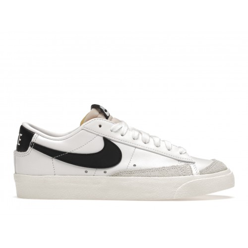 Кроссы Nike Blazer Low 77 White Black (W) - женская сетка размеров