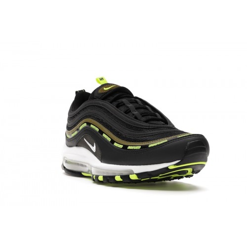 Кроссы Nike Air Max 97 Undefeated Black Volt - мужская сетка размеров