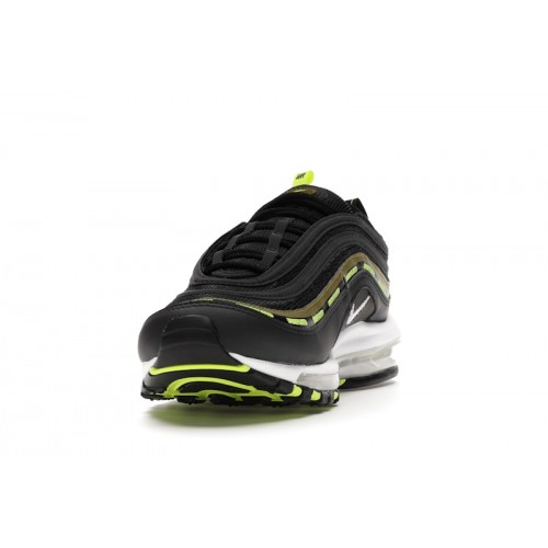 Кроссы Nike Air Max 97 Undefeated Black Volt - мужская сетка размеров