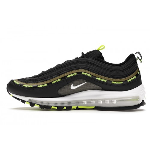 Кроссы Nike Air Max 97 Undefeated Black Volt - мужская сетка размеров