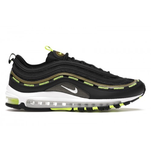 Кроссы Nike Air Max 97 Undefeated Black Volt - мужская сетка размеров