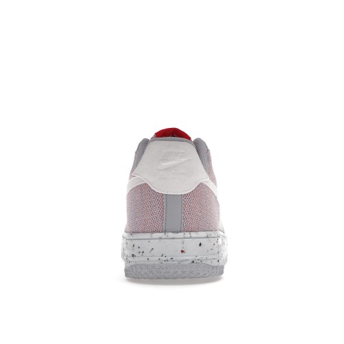 Кроссы Nike Air Force 1 Low Crater Flyknit Wolf Grey - мужская сетка размеров