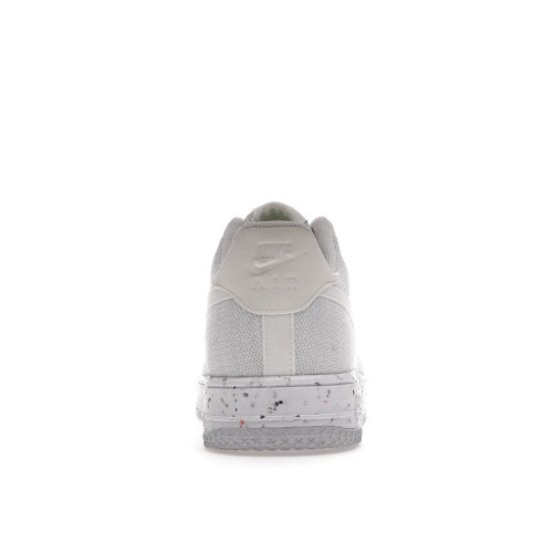Кроссы Nike Air Force 1 Low Crater Flyknit White - мужская сетка размеров