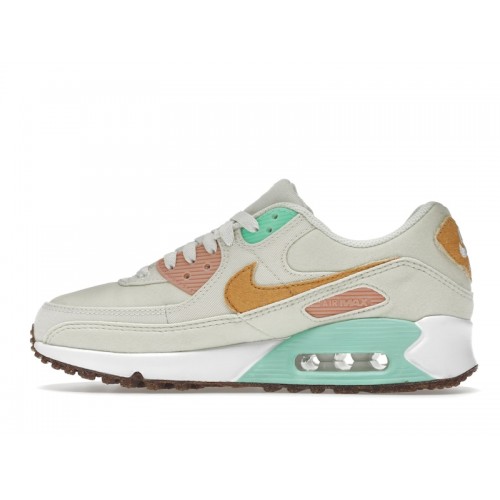 Кроссы Nike Air Max 90 Happy Pineapple (W) - женская сетка размеров