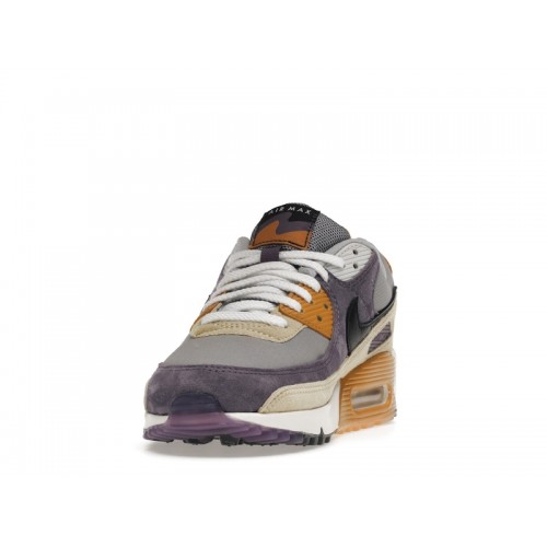 Кроссы Nike Air Max 90 NRG Court Purple Lemon Drop - мужская сетка размеров