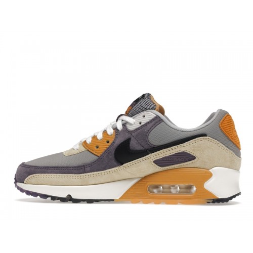 Кроссы Nike Air Max 90 NRG Court Purple Lemon Drop - мужская сетка размеров