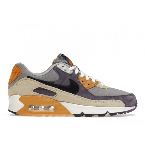 Кроссы Nike Air Max 90 NRG Court Purple Lemon Drop - мужская сетка размеров