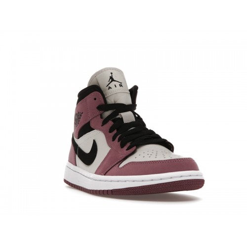 Кроссы Jordan 1 Mid SE Light Mulberry (W) - женская сетка размеров