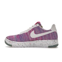Женские кроссовки Nike Air Force 1 Low Crater Flyknit Fuchsia Glow (W)