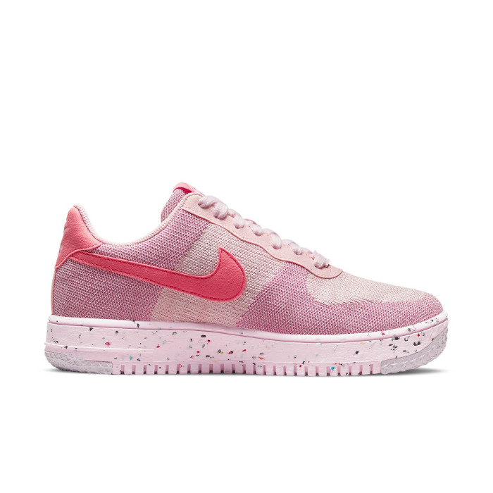 Nike Air Force 1 Low Crater Flyknit Pink (W) - женская сетка размеров Nike Air Force 1 Low Crater Flyknit Pink (W) - женская сетка размеров