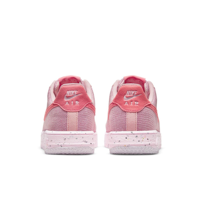 Nike Air Force 1 Low Crater Flyknit Pink (W) - женская сетка размеров Nike Air Force 1 Low Crater Flyknit Pink (W) - женская сетка размеров