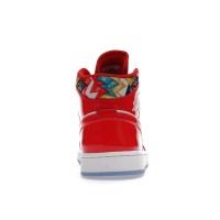 Jordan 1 Mid Barcelona Sweater Red Patent