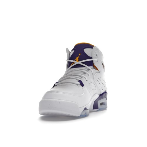 Кроссы Jordan Flight Club 91 Lakers - мужская сетка размеров