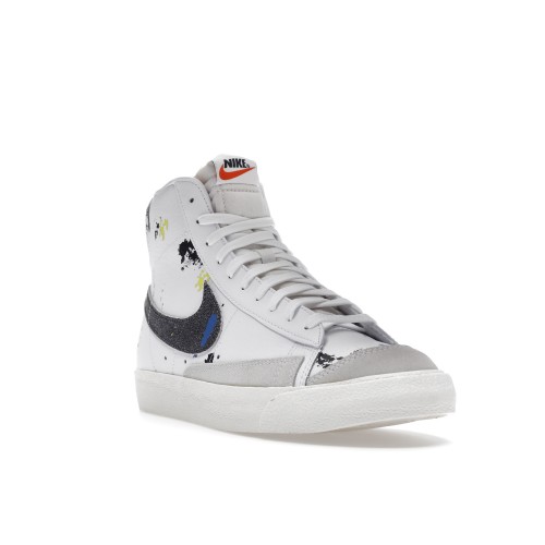 Кроссы Nike Blazer Mid 77 Paint Splatter - мужская сетка размеров