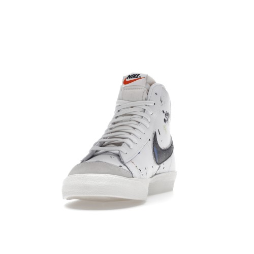 Кроссы Nike Blazer Mid 77 Paint Splatter - мужская сетка размеров