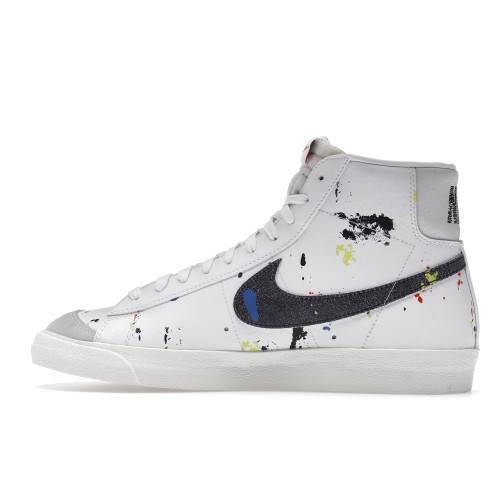 Кроссы Nike Blazer Mid 77 Paint Splatter - мужская сетка размеров