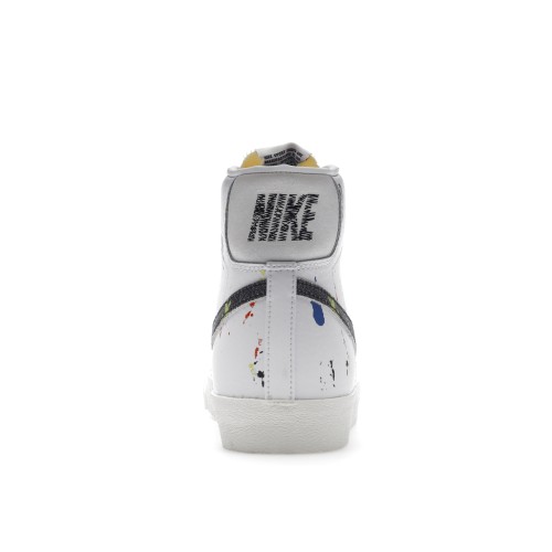 Кроссы Nike Blazer Mid 77 Paint Splatter - мужская сетка размеров