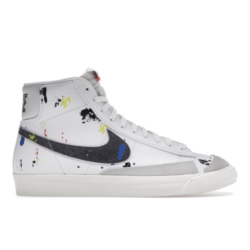Кроссы Nike Blazer Mid 77 Paint Splatter - мужская сетка размеров